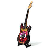 Mötley Crüe Theatre of Pain Mini Guitar - Miniatures