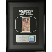 Mötley Crüe Uncensored 1987 RIAA Platinum Video Award - Record Award