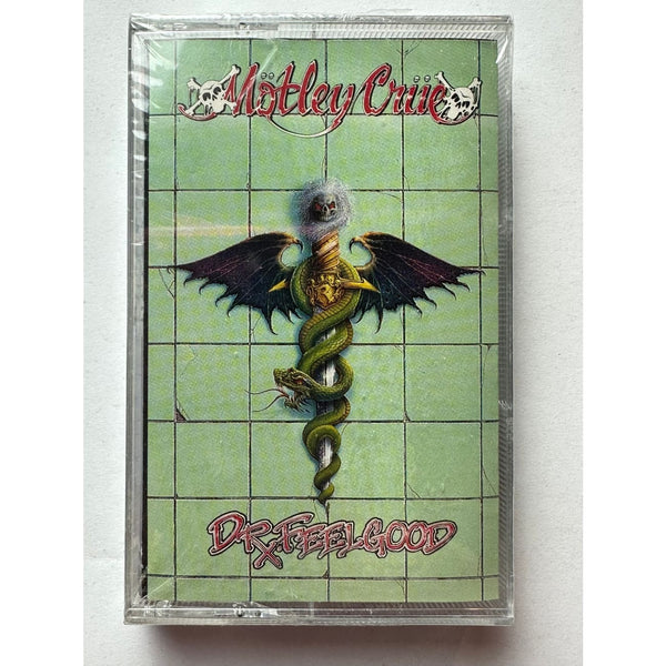 Motley Crue Dr. Feelgood 1989 Sealed Cassette - Media