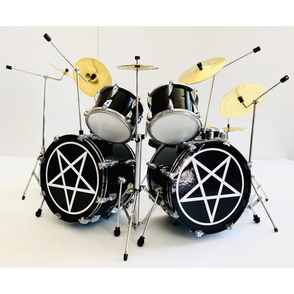 Motley Crue Tommy Lee Mini Drum Kit - Miniatures
