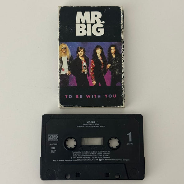 Mr. Big ’To Be With You’ 1991 Cassette Single 7 4-87580 - Media