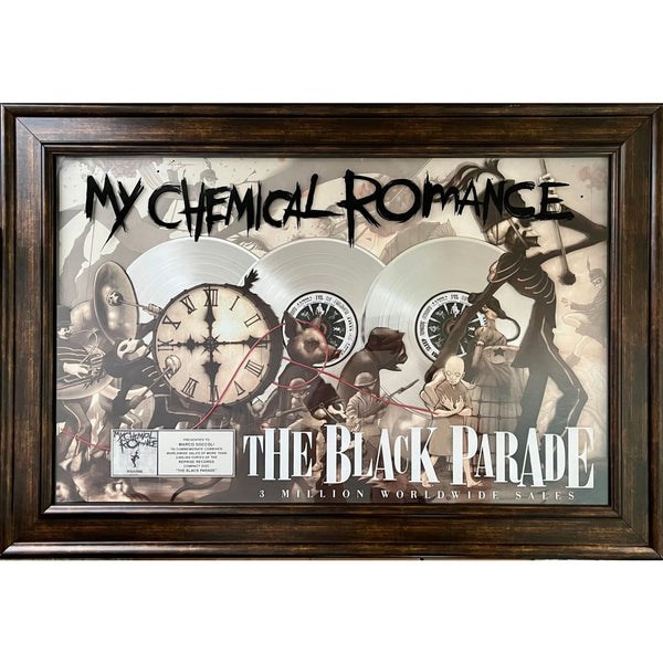 My Chemical Romance The Black Parade 3M Sold Reprise Records Award - Record Award