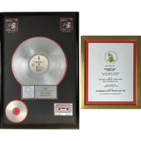 Natalie Cole Unforgettable With Love RIAA 2x Multi-Platinum Album Award + Grammy Album Of The Year Win Certificate - RARE - Record Award