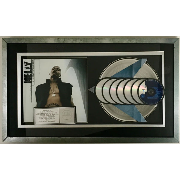 Nelly Country Grammar RIAA 7x Multi-Platinum Album Award - Record Award