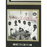 New Edition Home Again RIAA 2x Multi-Platinum Album Award - Record Award