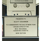New Edition self-titled RIAA Platinum Album Award - Record Award