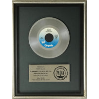 Nick Gilder ’Hot Child In The City’ RIAA Platinum Single Award - Record Award