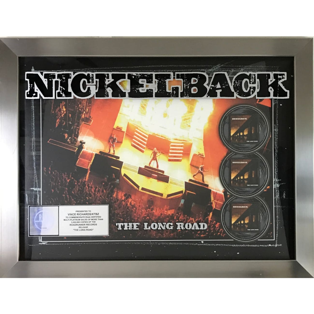 【新品未開封】ROCKLOVE 4 COLIS RECORDS musicgoldmine.com - Nickelback The Long Road RIAA 3x Multi
