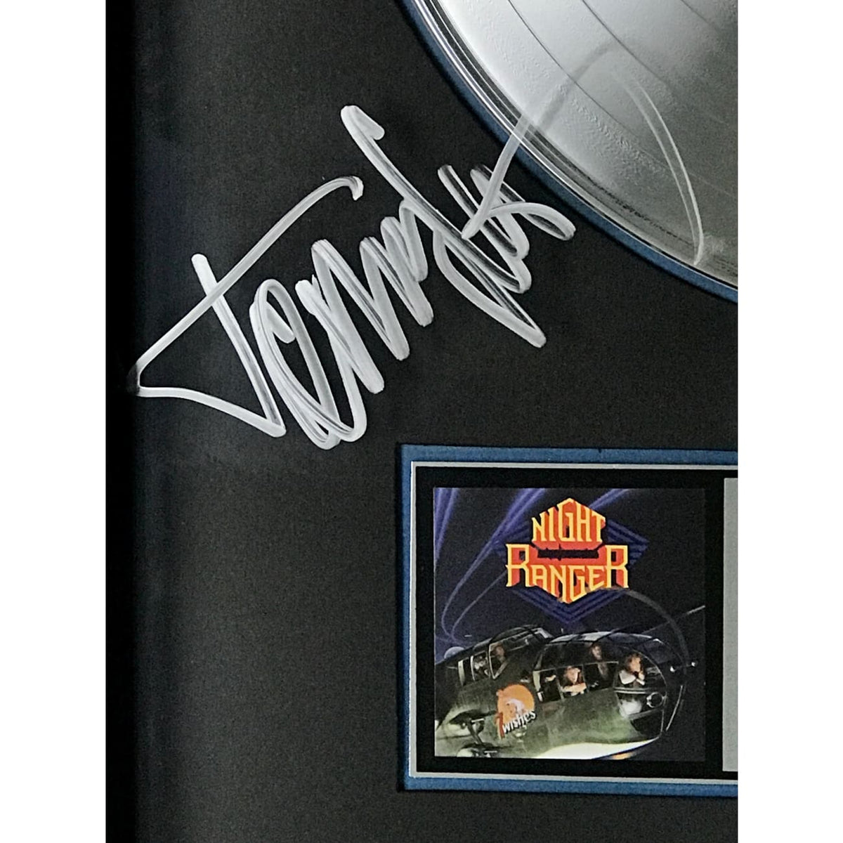 musicgoldmine.com - Night Ranger 7 Wishes RIAA Platinum LP Award ...