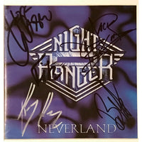 Night Ranger CD Cover Signed By Original Group - Music Memorabilia Collage