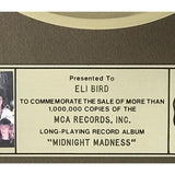 Night Ranger Midnight Madness RIAA Platinum LP Award - Record Award