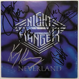 Night Ranger Neverland CD Booklet Signed By Original Group - Music Memorabilia
