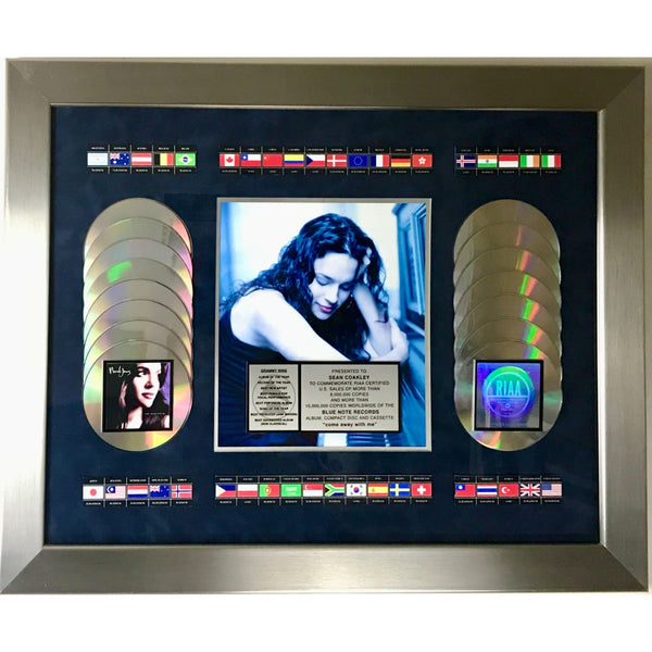 Norah Jones Come Away With Me RIAA 8x Multi-Platinum Special Award - Record Award