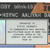 Now 10 RIAA 2x Multi-Platinum Album Award - Record Award