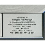 NSYNC No Strings Attached RIAA 8x Multi-Platinum Award - Record Award