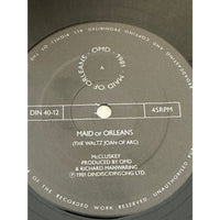 OMD Maid Of Orleans 1982 Import 12’’ Single DIN 40-12 Silver Printed Sleeve - Media