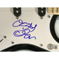 Ozzy Osbourne Signed Black Guitar w/BAS COA - Guitar