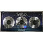 P.O.D. Satellite RIAA 3x Multi-Platinum Album Award - Record Award