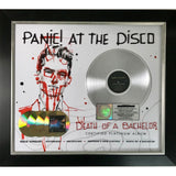 Panic! at the Disco Death Of A Bachelor RIAA Platinum Album/Singles Award - Record Award