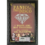 Panic! at the Disco ’I Write Sins Not Tragedies’ RIAA Diamond Single Award - Record Award