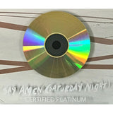 Panic! at the Disco Pray For The Wicked RIAA Platinum Album/Singles Award - Record Award