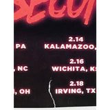 Papa Roach & Falling In Reverse Signed 2023 Tour Poster - Music Memorabilia