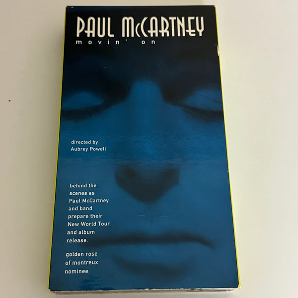 Paul McCartney Movin’ On 1993 VHS MP6327 - Media