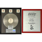 Paul Simon Graceland RIAA 3x Multi-Platinum Album Award + Grammy Win Certificate - Record Award