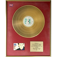 Paul Young From Time To Time: The Singles Collection Columbia Records UK Gold Award - Record Award