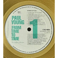 Paul Young From Time To Time: The Singles Collection Columbia Records UK Gold Award - Record Award