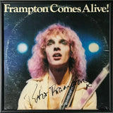 Peter Frampton Frampton Comes Alive! LP signed by Frampton w/Epperson LOA - Music Memorabilia