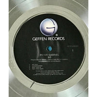 Peter Gabriel So RIAA 4x Multi-Platinum Album Award - Record Award