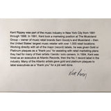 Pink Floyd Dark Side Of The Moon RIAA Platinum Album Award - Record Award