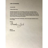 Prince 1986 ’Kiss’ Grammy Nomination Certificate presented to Prince And The Revolution - RARE - Record Award