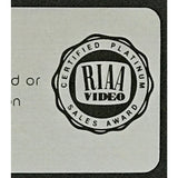 Prince Purple Rain RIAA Platinum Video Award - Record Award