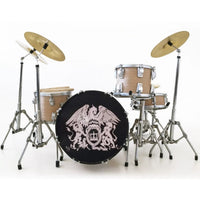 Queen Crest Roger Taylor Mini Drum Kit - Miniatures