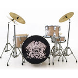 Queen Crest Roger Taylor Mini Drum Kit - Miniatures