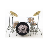 Queen Crest Roger Taylor Mini Drum Kit - Miniatures