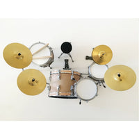 Queen Crest Roger Taylor Mini Drum Kit - Miniatures