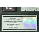 Queen Greatest Hits double RIAA Multi-Platinum Album Award - Record Award