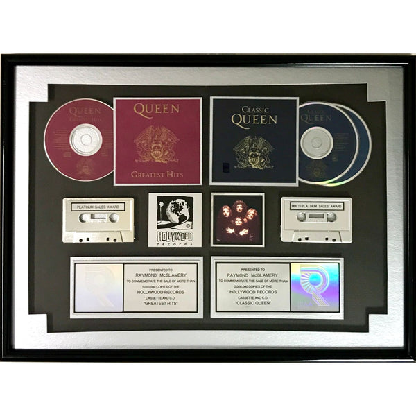 Queen Greatest Hits double RIAA Multi-Platinum Album Award - Record Award