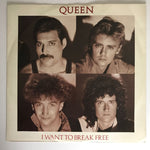 Queen ’I Want To Break Free’ 1984 12’’ Import Single 12QUEEN 2 White Border Sleeve - Media