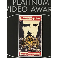 Queensryche Video:Mindcrime RIAA Platinum Music Video Award - Record Award