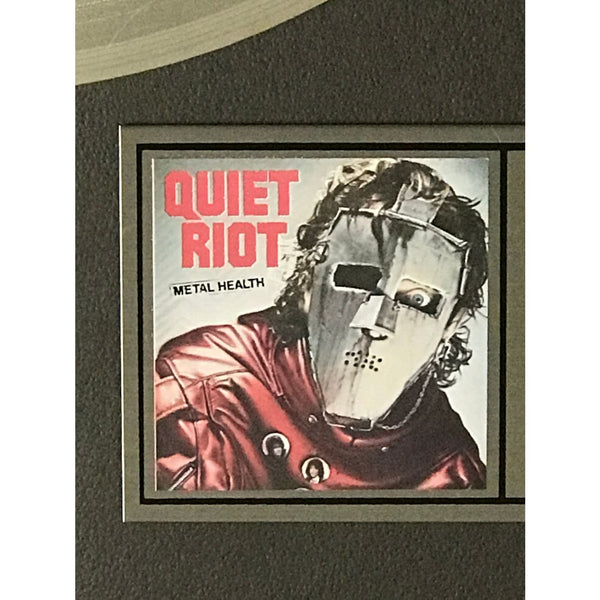 Metal Health Riot Logo musicgoldmine.com - Quiet Riot Metal Health RIAA 2x Multi-Platinum LP ...