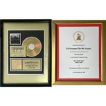 Quincy Jones Q’s Jook Joint RIAA Gold Album Award + Grammy Win Certificate - Record Award