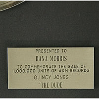 Quincy Jones The Dude A&M Records Award - Record Award