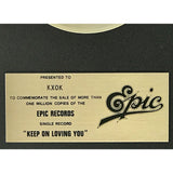 R.E.O. Speedwagon ’Keep On Lovin’ You’ Epic Records 45 Award - Record Award