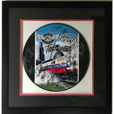 R.E.O. Speedwagon Styx Ted Nugent Signed Drumhead w/BAS LOA - Music Memorabilia