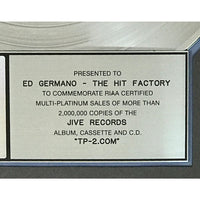 R Kelly TP-2.COM RIAA 2x Multi-Platinum Album Award - Record Award
