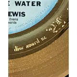 Ramsey Lewis ’Wade In The Water’ 1960s Disc Award Ltd presented to Ramsey Lewis - RARE - Record Award